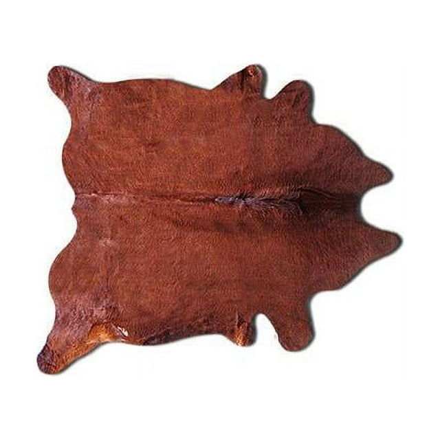 Natural 676685044297 5 x 7 ft. Geneva Cowhide Rug - Brown
