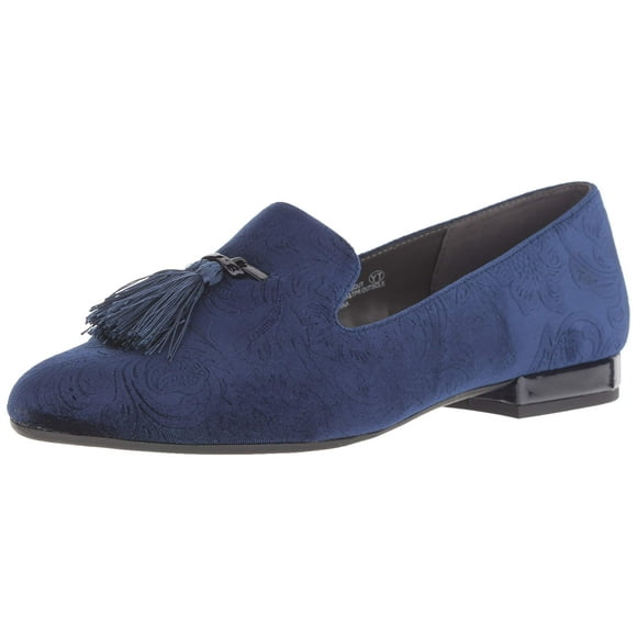 Aerosoles Women's Roundabout Loafer, Wine Fabric, 7.5 M US