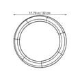 thumbnail image 3 of SENSETH Wire Wreath Frame 3pcs Round Rings for DIY Crafts & Home Decor, 3 of 7