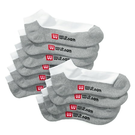 Men's Performance Low-Cut Socks, White 5-Pack