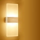 thumbnail image 2 of Lámpara de pared LED Luz de pared Interior 12W Iluminación de pared Arriba Abajo AC 230V 750LM Blanco cálido Cepillado para sala de estar Baño Escaleras Namotu LN-2335, 2 of 7