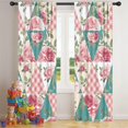 thumbnail image 5 of Blackout Kids Curtains,Pioneer Flower Floral Print Pattern Childrens Insulated Curtains Set Of 2,Bedroom Essentials,Toddler Room Decor 42"x84", 5 of 5