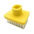 thumbnail image 3 of Cabezal de cepillo para vaporizador Limpiador a vapor Cabezal de barredora Reparación Repuestos PP Blanco E, 3 of 9