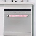 thumbnail image 4 of NETILGEN Pink Marbling Refrigerator Door Handle Covers Set of 2,Non-Slip Kitchen Applience Protector for Fridge Oven Dishwasher,Keep Home Kitchen Clean from Smudges Fingerprints, 4 of 6