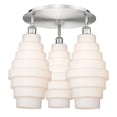 thumbnail image 2 of 516-3C-PC-G672-8-Innovations Lighting-Cascade - 3 Light Flush Mount In Industrial Style-17.5 Inches Tall and 19.75 Inches Wide-Polished Chrome, 2 of 7
