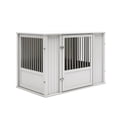 thumbnail image 3 of New Age Pet® ECOFLEX® Flexi Door XLarge Dog Crate in Off White with Brushed Stainless Bars, 3 of 9