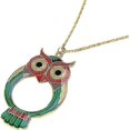 thumbnail image 1 of 10x Magnifying Glass, Mini Pocket Magnifier Necklace, Cute Cartoon Owl Magnifying Glass With Metal Chain, 1 of 5