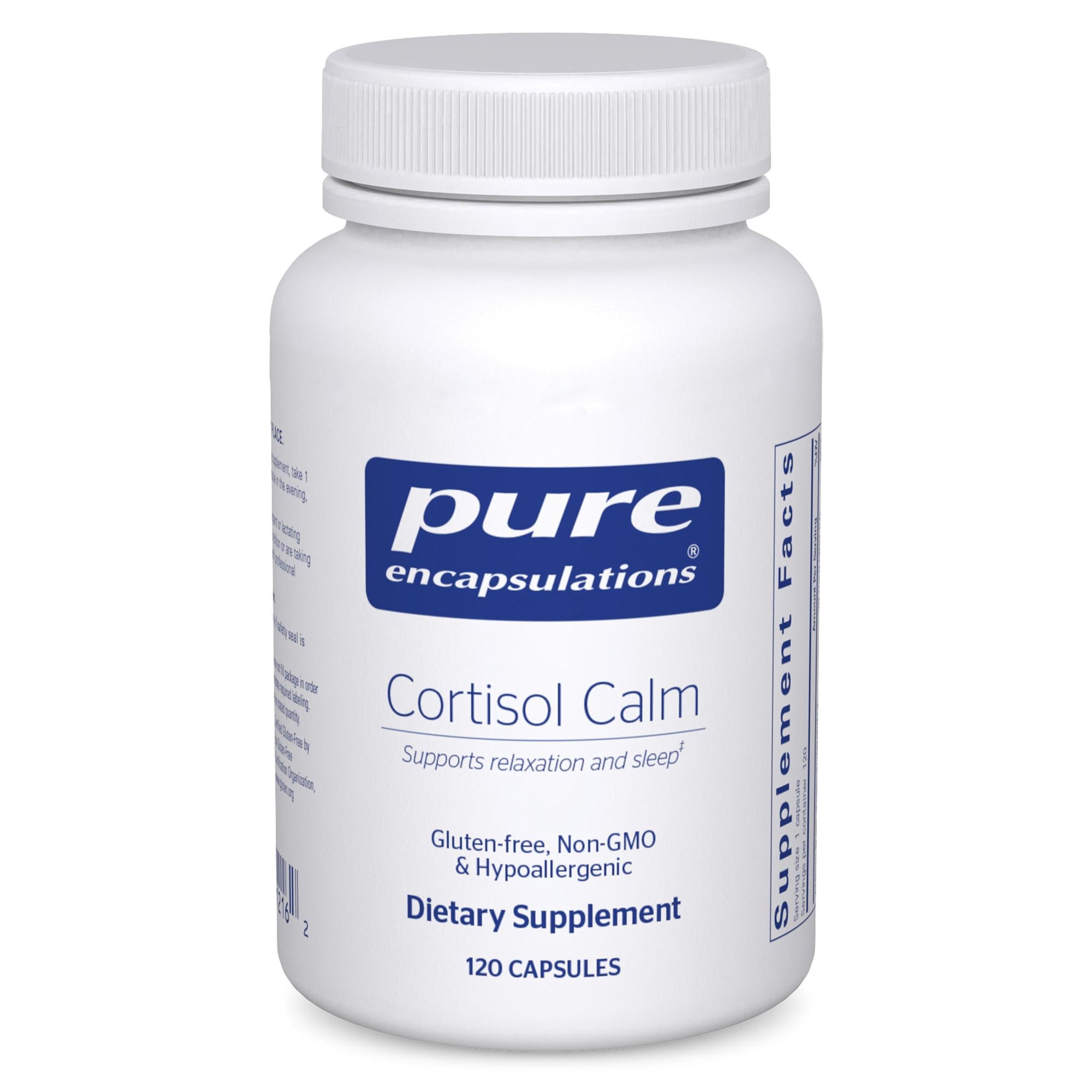 Pure Encapsulations Cortisol Calm - Supports Cortisol Health & Relaxation* - Contains Ashwagandha & L-Theanine - Restful Sleep - 120 Capsules