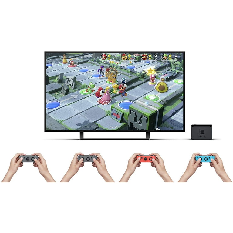 2019 New Nintendo Switch Gray Joy-Con Console Multiplayer