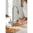 thumbnail image 4 of Moen 87912EWSRS Georgene MotionSense Wave One-Handle Pulldown Touchless Kitchen Faucet, 4 of 5