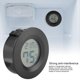thumbnail image 1 of Termómetro digital LCD de forma redonda, termómetro circular, higrómetro digital LCD, diseñado para precisión, 1 of 8