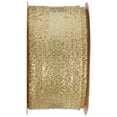 thumbnail image 3 of Offray Ribbon, Gold 1 1/2 inch Galena Metallic Ribbon, 9 feet, 3 of 7
