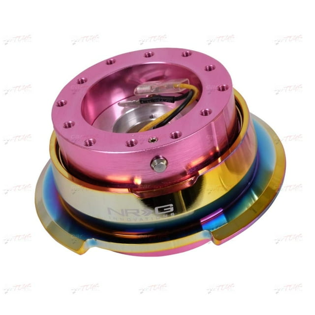 NRG Innovations SRK-280PK/MC Quick Release (Pink Body/Titanium Chrome Ring)