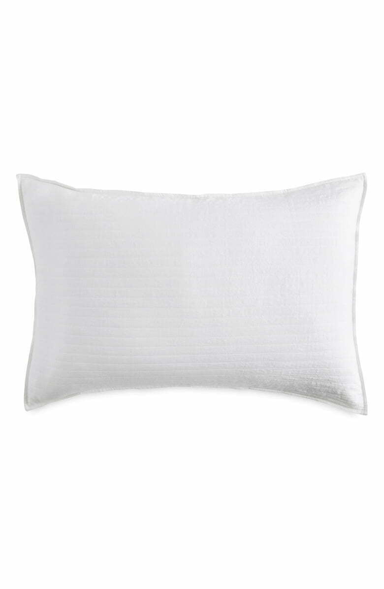 DKNY pure Comfy King Pillow Sham in White - Walmart.com