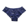 thumbnail image 3 of yunLCZ Women's Cotton Underwear High Waist Women Thong Breathable Briefs Lace Hollow Cotton Panties, 3 of 4