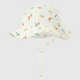 thumbnail image 4 of Zwiiyzr Infant Bucket Hat Wide Brim Baby Summer Sun Protection Floppy Fashion Print Sun-hat Outdoor Cute Sunscreen K 3-12 Months, 4 of 4