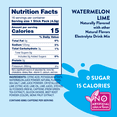 thumbnail image 5 of Jordan's Skinny Mixes Refresher Stix, Watermelon Lime (16ct), 5 of 5