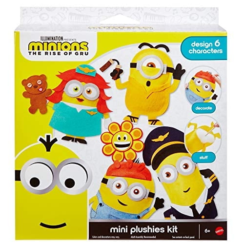 Mattel Minions: El auge del kit de minipeluches Gru Mattel Mattel