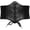 Black, variant on Lace-up Cinch Elastic Waist Belt, Tied Corset Belt for Women
