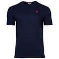 thumbnail image 1 of U.S. POLO ASSN. Camiseta de hombre - cuello redondo, logo bordado, algodón Azul marino 2XL (XX-Large), 1 of 3