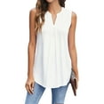 thumbnail image 2 of Fantaslook Womens Tank Tops V Neck Sleeveless Summer Shirts Loose Casual Tops Blouse, 2 of 10