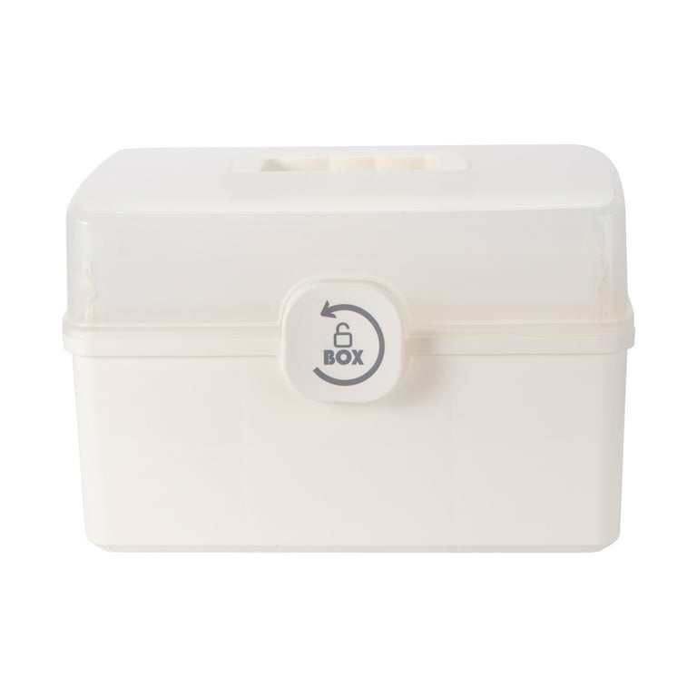 Medicine Box Storage Medical Locked Lock Organiser Household Kit Organizer  Container Medication Case 
