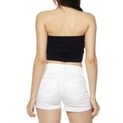 Womens Seamless Strapless Bra Bandeau Tube Top Bra (Non Padded)