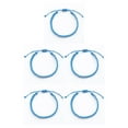 thumbnail image 3 of mmirethe Tressé Bracelet Fil Ciré Imperméable Bracelets Dressing Décor Type 2 5Set, 3 of 6