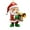 4, variant on Shoreew Santa Claus Christmas Ornament Cute Santa Plays Guitar/Sax/Trumpet Musical Instrument Acrylic Ornament for Christmas Tree Home Party Decor