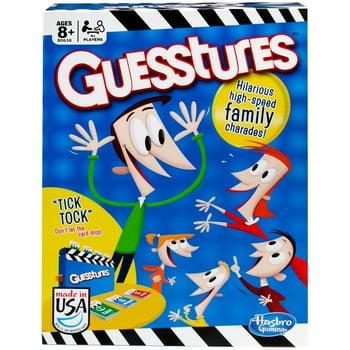 Gesstures Guesstures Game, Board Game for Kids Ages 8 and up, for 4 or More Players