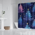 thumbnail image 2 of Winter Funny Shower Curtain,Winter Snowflake Funny Christmas Bathroom Curtain Elegant Bathroom Curtains for Home Bathroom Decor Christmas, 2 of 5