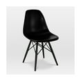 thumbnail image 4 of Trige Black Mid Century Side Chair Black Base (Set of 5), 4 of 6