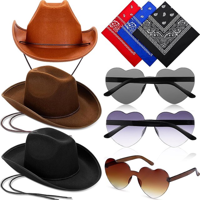 Sombrero de vaquero con borde cubierto color café oscuro Sombrero de vaquero marrón estilo western Sombrero de vaquero marrón Dick