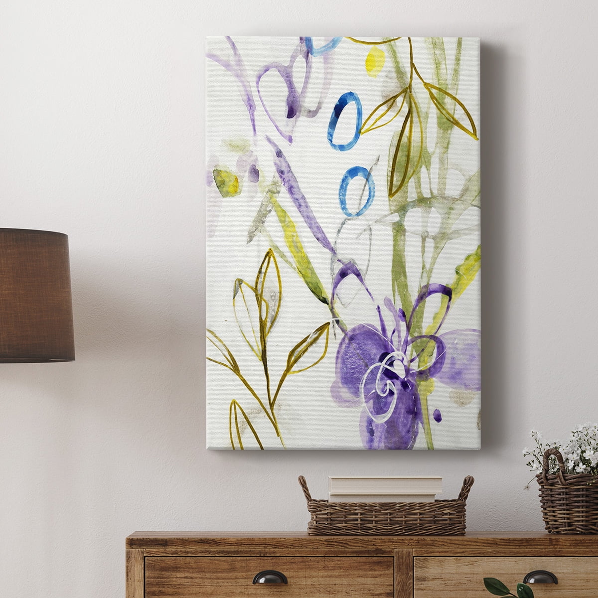 On A Whim II Premium Gallery Wrapped Canvas - Ready to Hang