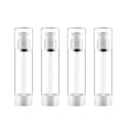thumbnail image 1 of 4 botellas con bomba sin aire de 30 ml, dispensador de vacío para viajes, botellas vacías para cosméticos, botellas con pulverizador., 1 of 8