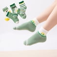 thumbnail image 3 of Tiqkatyck Ankle Socks Clearance, 5 Pairs of Children's Socks Baby In Tube Socks Cartoon Boys and Girls Socks Cotton Socks Compression Socks for Women Crew Socks for Women No Show Socks Womens Green L, 3 of 8