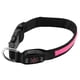 thumbnail image 2 of Collar para perros recargable y ajustable, iluminado, para perros pequeños (rosa) Collar de seguridad nocturna con LED para mascotas, 2 of 8