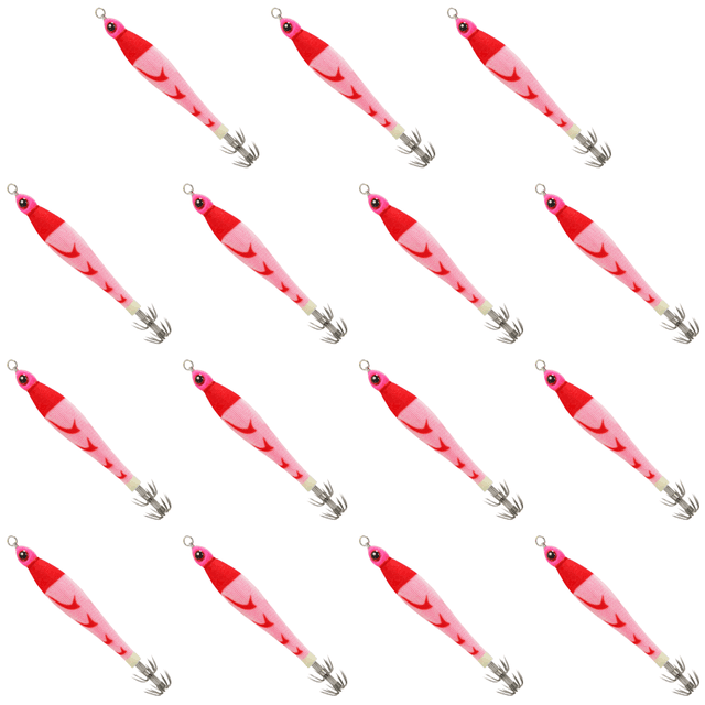 Anzuelo Calamar Luminoso Que Brilla en Cebo para Pesca Nocturna ( ) Azul Rosa
