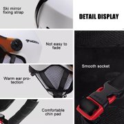 Winter Windproof Cycle Helmets Adjustable Motorcycle Electric Bike Safety Cap Men Women Outdoor Skiing Snowboard Helmets