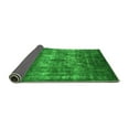 thumbnail image 2 of Ahgly Company Indoor Round Oriental Green Industrial Area Rugs, 3' Round, 2 of 4