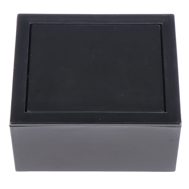 Estuche De Almacenamiento Para Gemelos, Caja De Eslabones Giratorios De Plástico Color Negro Sunnimix Estuche de almacenamiento de gemelos