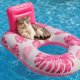 thumbnail image 5 of Colchón de piscina inflable con reposacabezas, sofá flotante grande para adultos y niños, fiesta de verano en playa y piscina, portátil y de inflado/desinflado rápido., 5 of 6