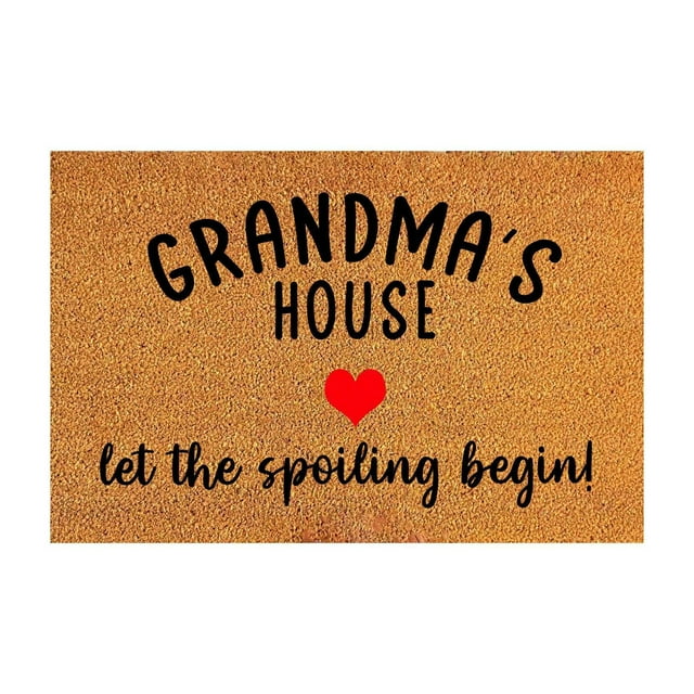 2024 Modern Farmhouse Welcome Mat with Decorative Indoor Outdoor Entryway Rug
