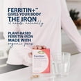 thumbnail image 5 of Flora Iron Ferritin Supplement For Women Vegan Non-Constipating Delayed Release 30 Capsules, 5 of 5