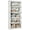 White, variant on 67.4" Tall 5-Tier Farmhouse Bookcase – Wooden Bookshelf with Open Display Shelves and Storage, Freestanding Home Office, Living Room, Bedroom Furniture, Red