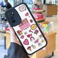 thumbnail image 2 of "Manténgase a la moda con una exclusiva y llamativa funda mate con dibujos animados para iPhone", 2 of 4