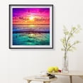 thumbnail image 4 of Cuadros Decorativos Pintura al óleo por números imagen DIY dibujo océano puesta de sol pintura acrílica decoración arte Ehuebsd  Nuevos Originales, 4 of 9