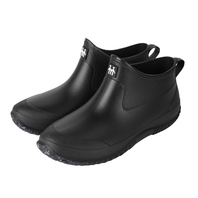 1 par de zapatos de lluvia Zapatos de chef de tacón bajo antideslizantes Zapatos impermeables Zapatos de lluvia