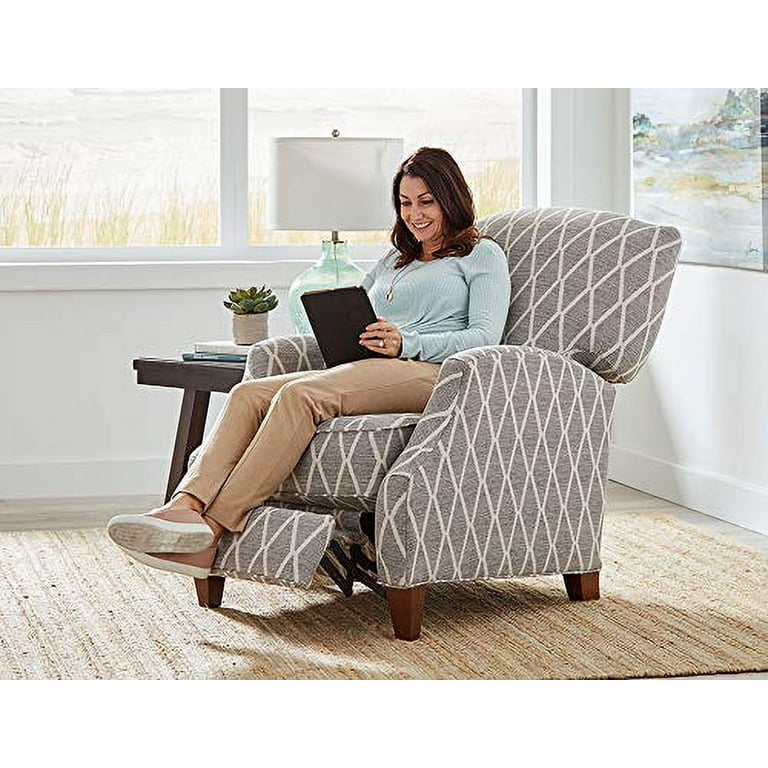 Lane Essentials 6533P 11 Solitaire Shadow High Leg Powered Recliner Walmart