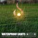 thumbnail image 3 of Gartensolarlicht, Dekorative Led-auenleuchte Feste Flammenform Wasserdichter Solar-metallstab Beleuchtet Auenleuchte Fr Terrassenrasendekor (form 1) [, 3 of 4